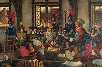 First meeting of the House of Burgesses, Jamesown 1619