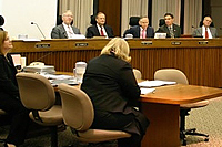 A Senate of Virginia Committee meeting